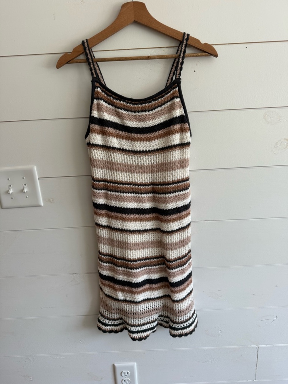 AE crochet mini dress